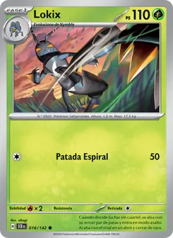 Carta Lokix de la expansión Corona Astral, número 016/142