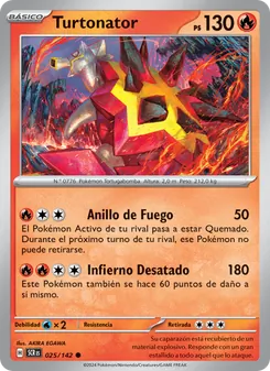 Carta Turtonator de la expansión Corona Astral, número 025/142