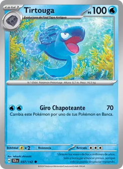 Carta Tirtouga de la expansión Corona Astral, número 037/142