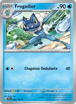 Carta Frogadier de la expansión Corona Astral, número 040/142