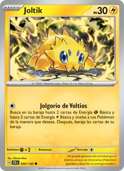 Carta Joltik de la expansión Corona Astral, número 050/142