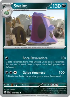 Carta Swalot de la expansión Corona Astral, número 092/142