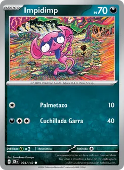 Carta Impidimp de la expansión Corona Astral, número 094/142
