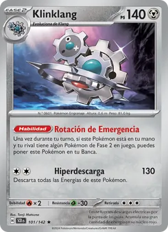 Carta Klinklang de la expansión Corona Astral, número 101/142