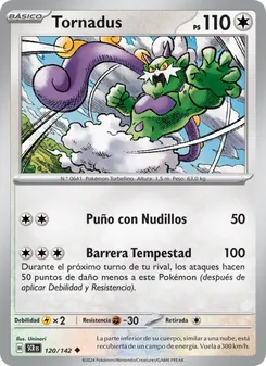 Carta Tornadus de la expansión Corona Astral, número 120/142