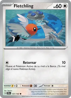 Carta Fletchling de la expansión Corona Astral, número 121/142