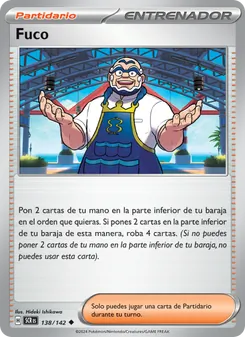 Carta Fuco de la expansión Corona Astral, número 138/142