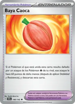 Carta Baya Caoca de la expansión Corona Astral, número 140/142