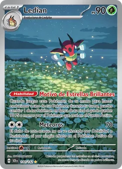 Carta Ledian de la expansión Corona Astral, número 144/142