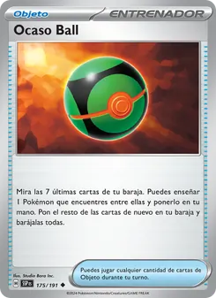 Carta Ocaso Ball de la expansión Chispas Fulgurantes, número 175/191