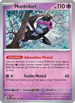 Carta Munkidori de la expansión Evoluciones Prismáticas, número 044/131