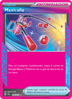 Carta Maxicaña de la expansión Evoluciones Prismáticas, número 116/131