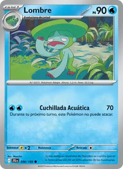 Carta Lombre de la expansión Juntos de Aventuras, número 036/159