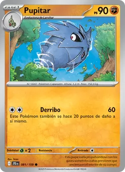 Carta Pupitar de la expansión Juntos de Aventuras, número 081/159