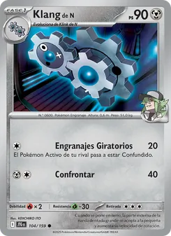 Carta Klang de N de la expansión Juntos de Aventuras, número 104/159