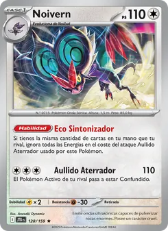 Carta Noivern de la expansión Juntos de Aventuras, número 128/159
