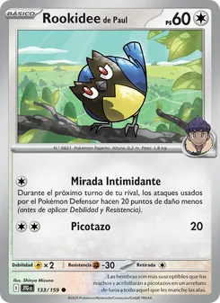 Carta Rookidee de Paul de la expansión Juntos de Aventuras, número 133/159