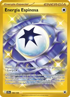 Carta Energía Espinosa de la expansión Juntos de Aventuras, número 190/159