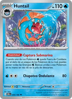 Carta Huntail de la expansión Rivales Predestinados, número 055/182