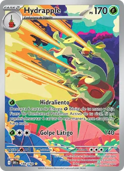 Carta Hydrapple de la expansión Rivales Predestinados, número 188/182