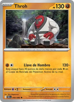 Carta Throh de la expansión Fulgor Negro, número 050/86