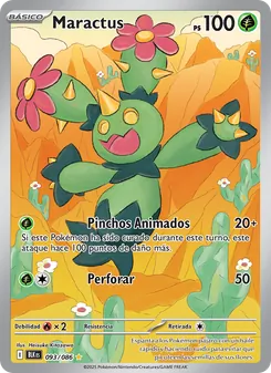 Carta Maractus de la expansión Fulgor Negro, número 093/86