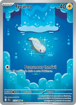 Carta Tynamo de la expansión Fulgor Negro, número 113/86