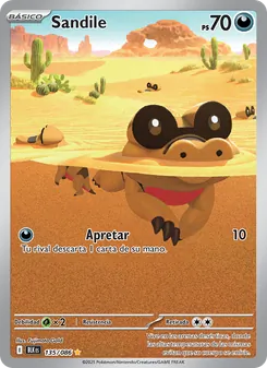Carta Sandile de la expansión Fulgor Negro, número 135/86