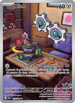 Carta Klink de la expansión Fulgor Negro, número 139/86