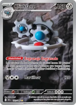Carta Klinklang de la expansión Fulgor Negro, número 141/86