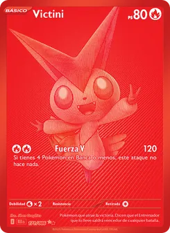 Carta Victini de la expansión Fulgor Negro, número 171/86