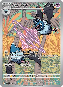 Carta Swoobat de la expansión Llama Blanca, número 120/86