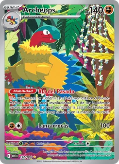 Carta Archeops de la expansión Llama Blanca, número 132/86