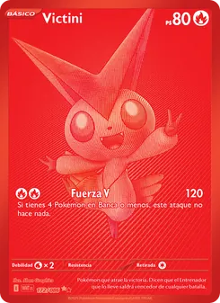 Carta Victini de la expansión Llama Blanca, número 172/86