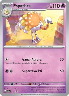 Carta Espathra de la expansión SVP Black Star Promos, número 010/225