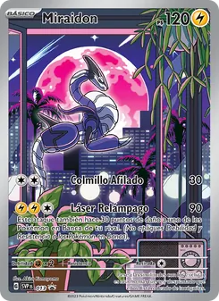 Carta Miraidon de la expansión SVP Black Star Promos, número 013/225