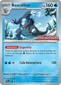 Carta Baxcalibur de la expansión SVP Black Star Promos, número 019/225