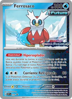 Carta Ferrosaco de la expansión SVP Black Star Promos, número 058/225