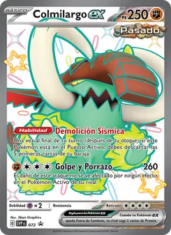Carta Colmilargo ex de la expansión SVP Black Star Promos, número 072/225
