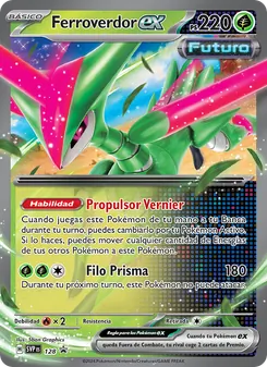 Carta Ferroverdor ex de la expansión SVP Black Star Promos, número 128/225