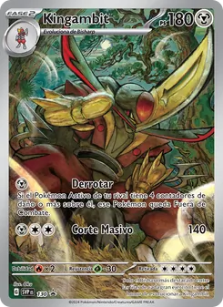 Carta Kingambit de la expansión SVP Black Star Promos, número 130/225