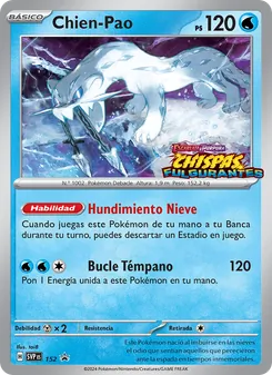 Carta Chien-Pao de la expansión SVP Black Star Promos, número 152/225