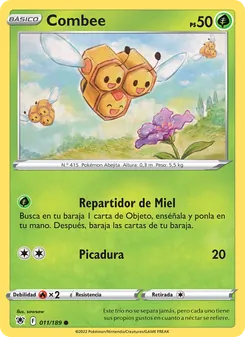 Carta Combee de la expansión Resplandor Astral, número 011/189