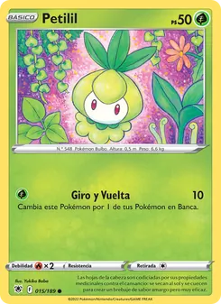Carta Petilil de la expansión Resplandor Astral, número 015/189