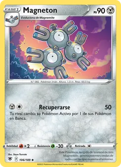 Carta Magneton de la expansión Resplandor Astral, número 106/189