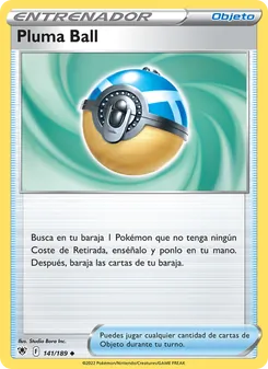 Carta Pluma Ball de la expansión Resplandor Astral, número 141/189