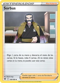 Carta Sorbus de la expansión Resplandor Astral, número 149/189