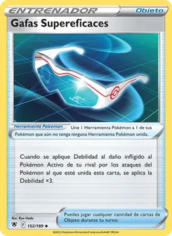 Carta Gafas Supereficaces de la expansión Resplandor Astral, número 152/189