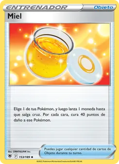 Carta Miel de la expansión Resplandor Astral, número 153/189