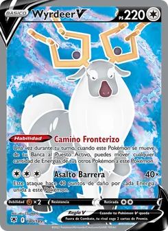 Carta Wyrdeer V de la expansión Resplandor Astral, número 180/189